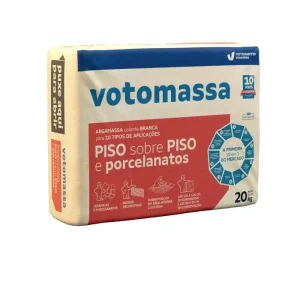Argamassa - Votomassa Piso sobre Piso Branca 20kg - Saco de 20kg