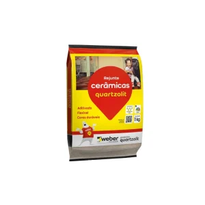 Rejunte Flexível Palha - Saco de 1Kg - Quartzolit